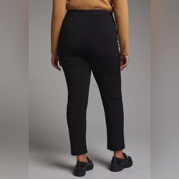 Anthropologie Amado Split Hem Tapered Pants Size Large NWT - Picture 3 of 15